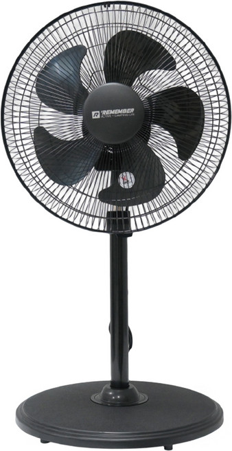 REMEMBER OUTDOOR 5片 立扇 電風扇 黑色 風格 3速 擺動 AC 14吋 IF-1403B 3.6kg