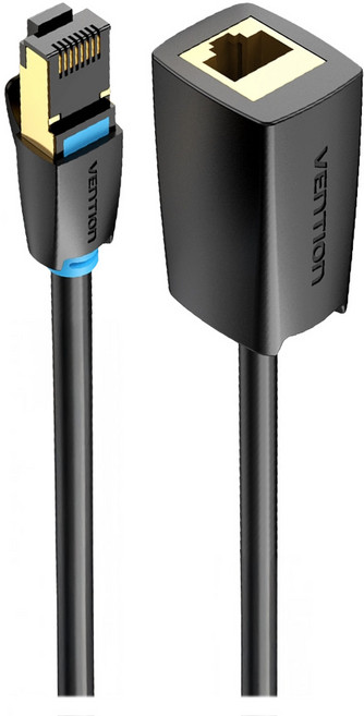 VEnTIOn 威迅 IKH系列 CAT8八類雙屏蔽跳線延長線 傳輸速率:40Gbps, 0.5m, 1條