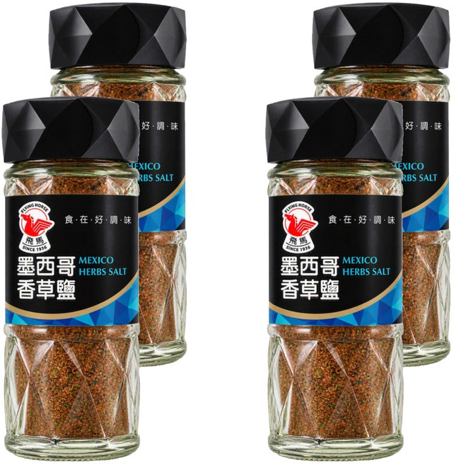 飛馬 墨西哥香草鹽, 50g, 4瓶