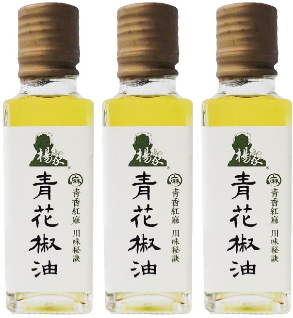 楊家 青花椒油, 100ml, 3瓶
