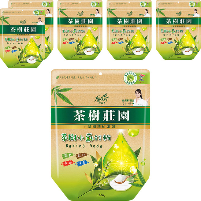 Farcent 茶樹莊園 茶樹小蘇打粉, 6包