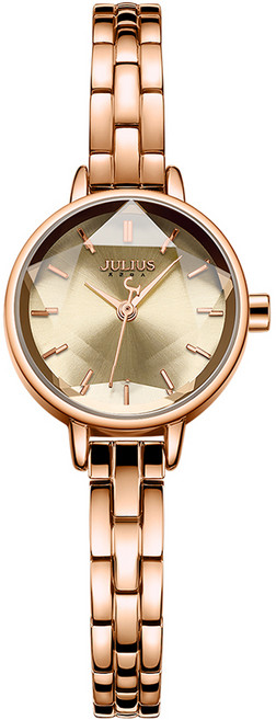 JULIUS 聚利時 女性金屬錶帶手錶