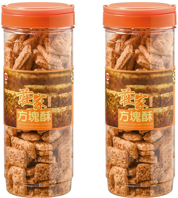莊家 起司方塊酥, 430g, 2罐