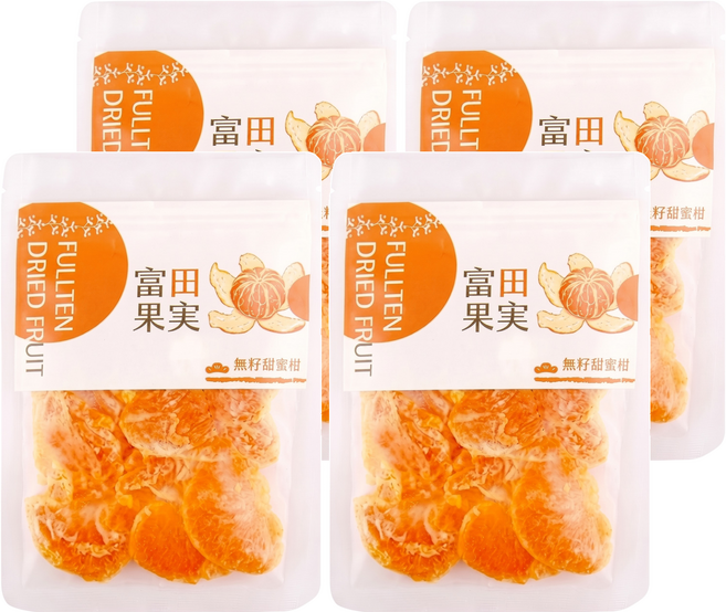 FULL TEN 富田 無籽甜蜜柑, 4個, 60g