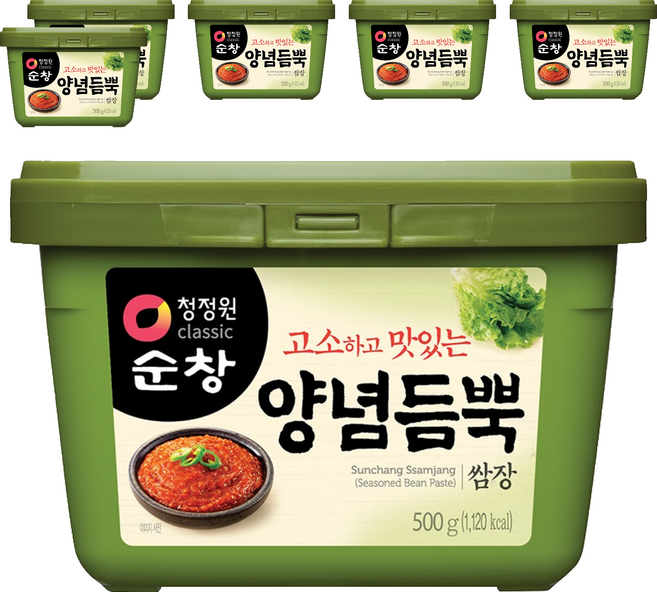 清淨園 Sunchang 蔬菜調味醬, 500g, 6盒