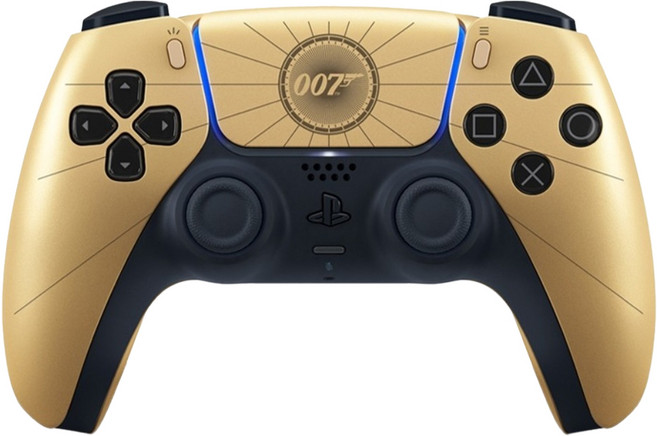 PlayStation PS5手把 DualSense 無線控制器 007 First Light 限量版, 1個, CFI-ZCT2G