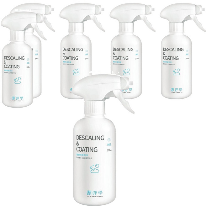 CLEANOLOGI 潔淨學 鍍膜除垢泡沫, 300ml, 6瓶