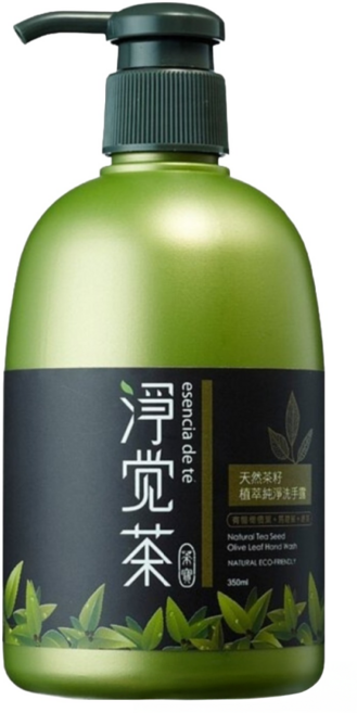 TEAPOWER 茶寶 淨覺茶 茶籽植萃純淨洗手露, 350ml, 1瓶