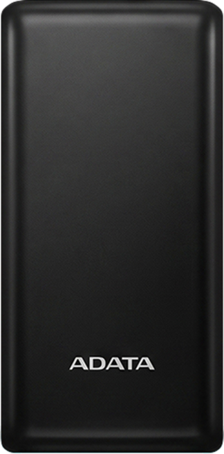 ADATA 威剛 C20 Type-C雙向 行動電源 20000mAh, 黑色