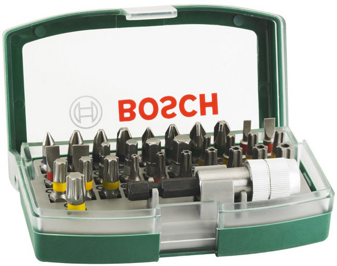 BOSCH 博世 台灣公司貨 32件式起子頭組 2.607.017.063, 1組