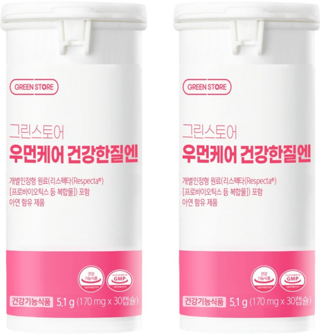 GREEN STORE Woman Care 健康私密處N, 2個, 5.1g