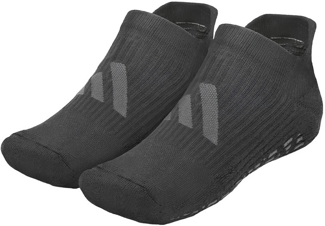 adidas 愛迪達 訓練止滑隱形襪, 黑色, 1雙