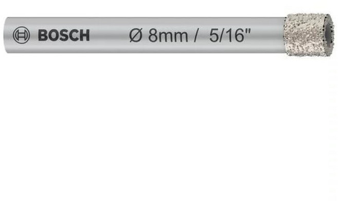 BOSCH 博世 台灣公司貨 乾濕兩用鑽石鑽頭 2608599050 8mm, 1支