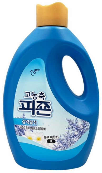 碧珍 強效除臭濃縮衣物柔軟精 藍色晨露, 2L, 1桶