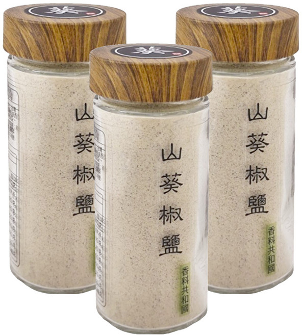 香料共和國 山葵椒鹽, 80g, 3瓶