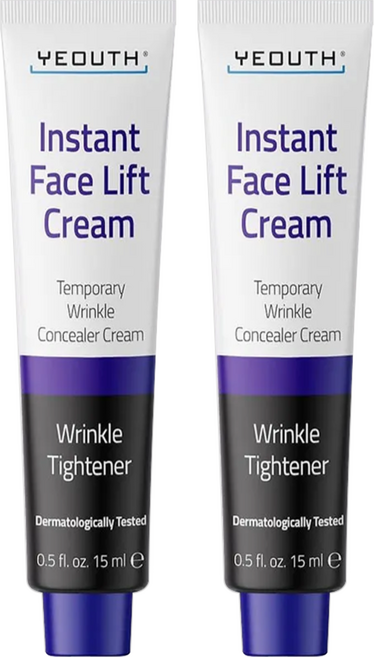 YEOUTH 悠絲 妝前緊實霜 潤色緊緻遮瑕 Instant Face Lift Cream, 2條, 潤色
