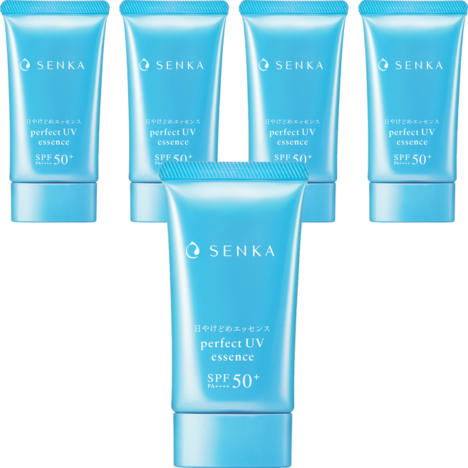 SENKA 專科 完美清透潤色隔離乳 SPF50+ PA++++, 5條, 50g