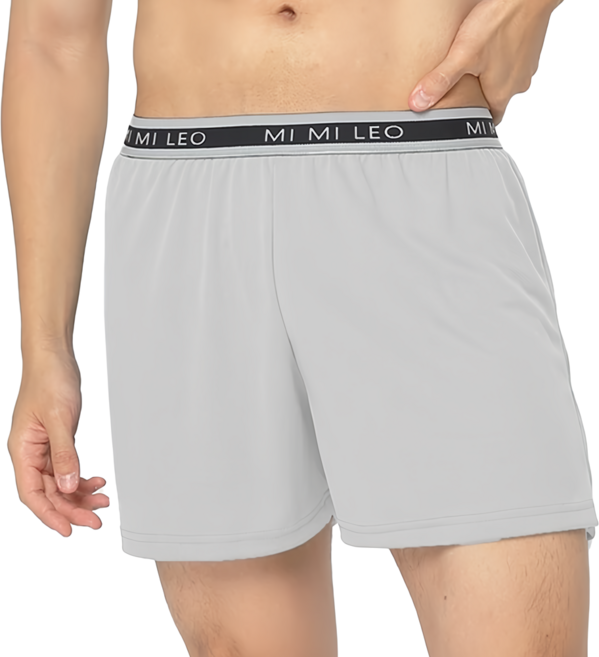 MI MI LEO 彈力織帶竹炭內褲4件組