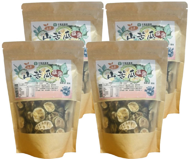 中寮鄉農會 山苦瓜茶片, 80g, 1入, 4包