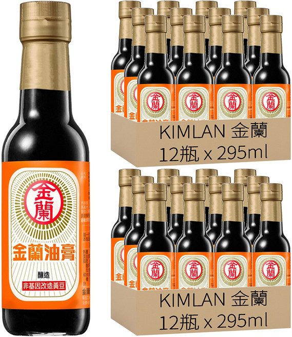 KIMLAN 金蘭 油膏, 295ml, 24瓶