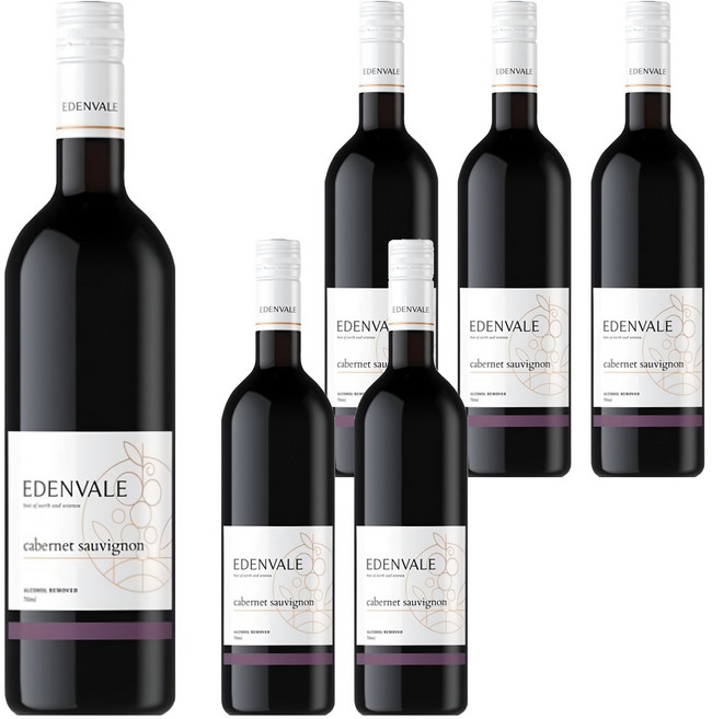 Edenvale 赤霞珠 養生紅葡萄飲, 750ml, 6瓶