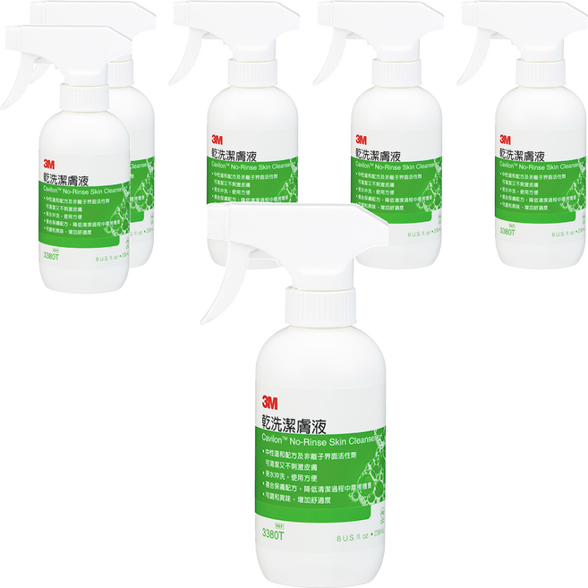 3M 乾洗潔膚液, 236ml, 6瓶