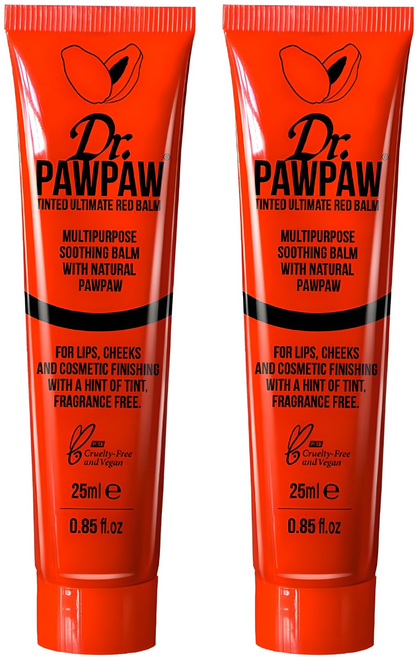 Dr.PAWPAW 摩卡潤色木瓜霜, Ultimate Red, 25ml, 2條