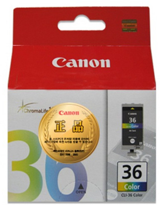 Canon 佳能 墨水 CLI-36C, 彩色, 1個