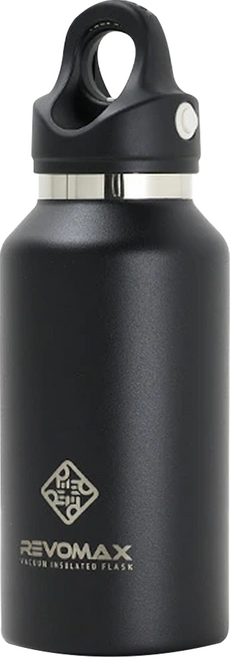 REVOMAX 銳弗 不鏽鋼秒開保溫瓶, 黑色, 355ml, 1個