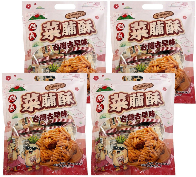 旭成 菜䔕酥, 270g, 4袋