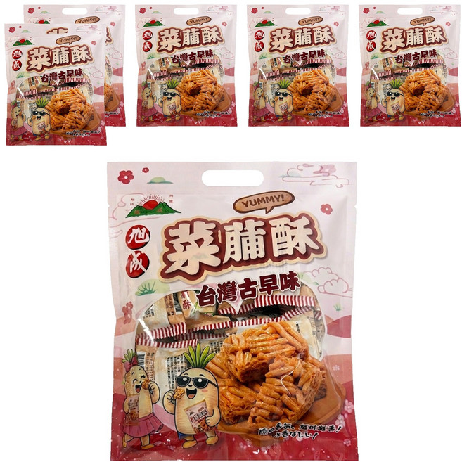 旭成 菜䔕酥, 270g, 6袋
