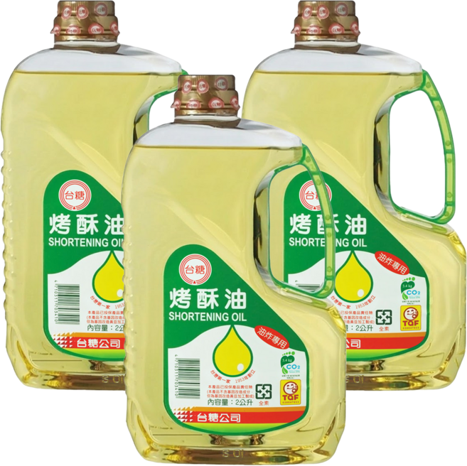 台糖 烤酥油, 2L, 3瓶