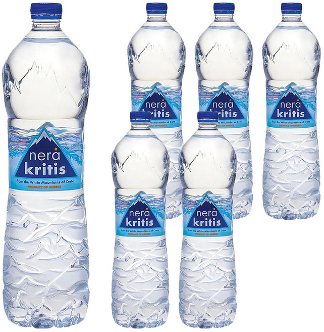 nera kritis 克里特島 天然山泉水, 1.5L, 6瓶