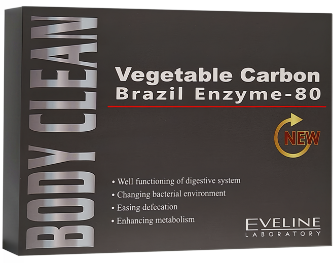 EVELINE 久司道夫Body clean清暢強效版膠囊, 542mg, 30顆, 1盒