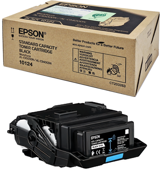 EPSON 原廠碳粉匣 C13S110124 C9400 C9500適用 列印張數10000頁, 黑色, 1個