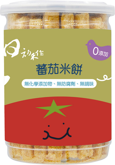 日初禾作 番茄米餅, 番茄, 40g, 1罐