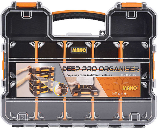 MANO 專家用多功能隔板型工具箱 PCS-17, 1個