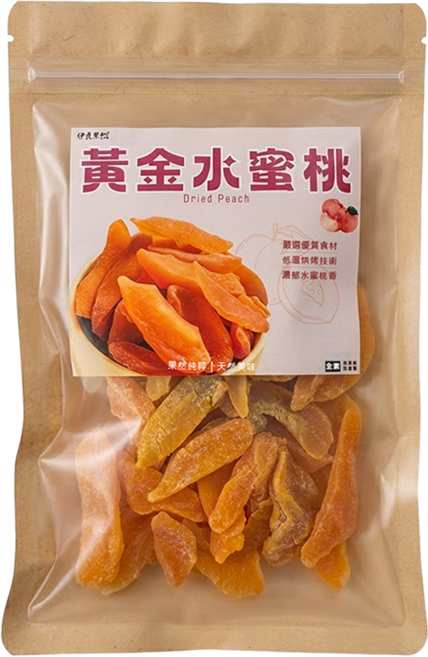 伊貝果然 黃金水蜜桃, 1個, 180g