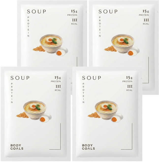 BODY GOALS 高纖營養輕食餐 隨手包, 29g, 4包