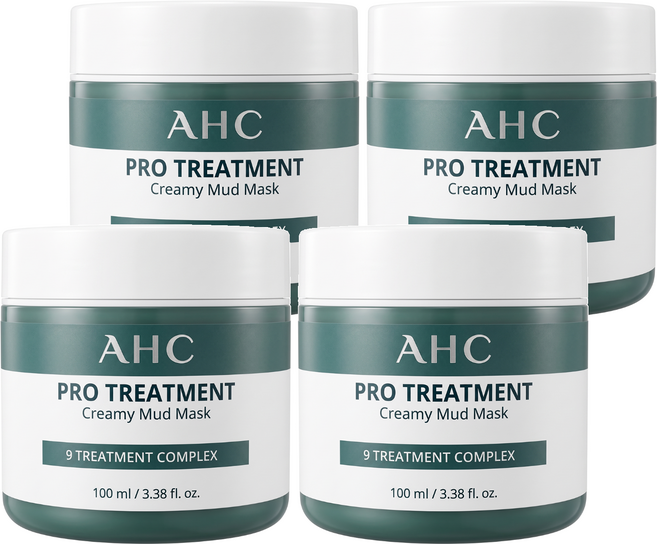 AHC 濟州島毛孔淨化火山泥膜, 1罐, 4罐