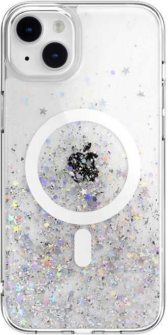 SwitchEasy 魚骨牌 Starfield 智慧型手機 防摔 手機殼 iPhone 14 Plus 支援MagSafe 星沙 透明