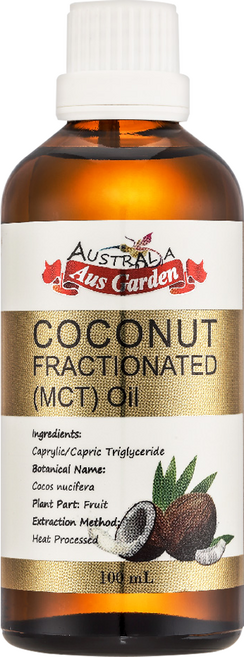 Aus Garden 澳維花園 台灣公司貨 精油 A210 頂級分餾椰子油, 100ml, 1瓶