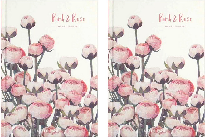 NOTE FOR 花色手札, Pink & Rose, 2本