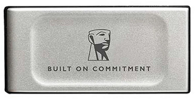 Kingston 金士頓 新版 行動固態硬碟 XS2000, 500GB, 銀色