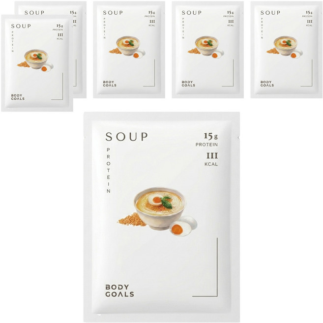 BODY GOALS 高纖營養輕食餐 隨手包, 29g, 6包