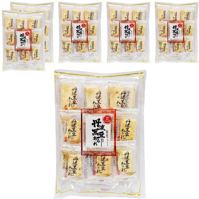 丹波黑大豆米果, 50g, 6袋