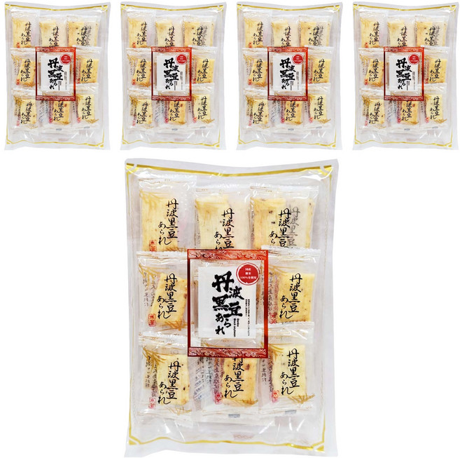 丹波黑大豆米果, 50g, 5袋