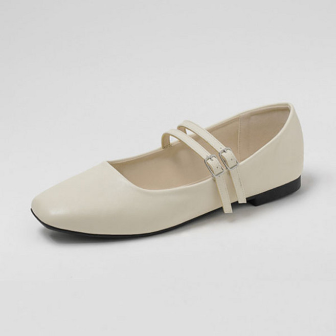 CHAAKAN SHOES Rafael 綁帶瑪莉珍平底鞋 PMLTS1h1820