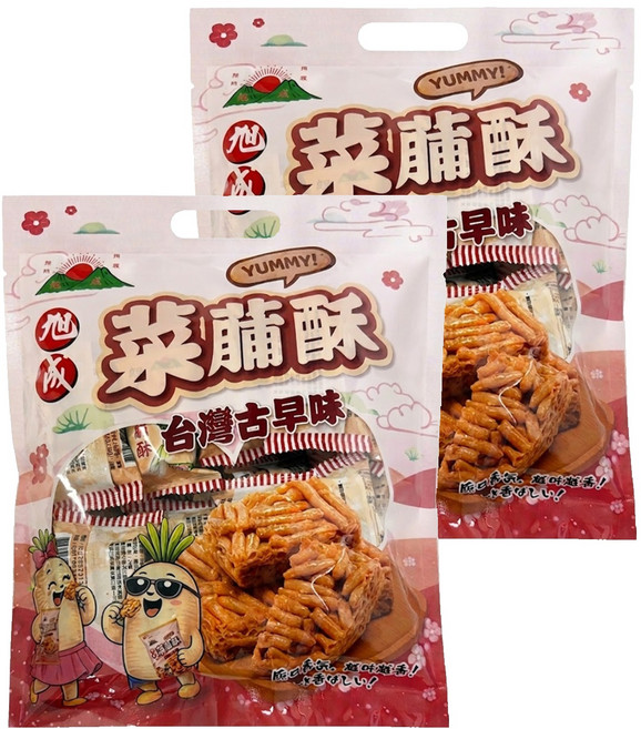 旭成 菜䔕酥, 270g, 2袋