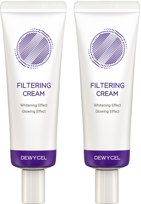 dewycell過濾霜, 單色, 40ml, 2個